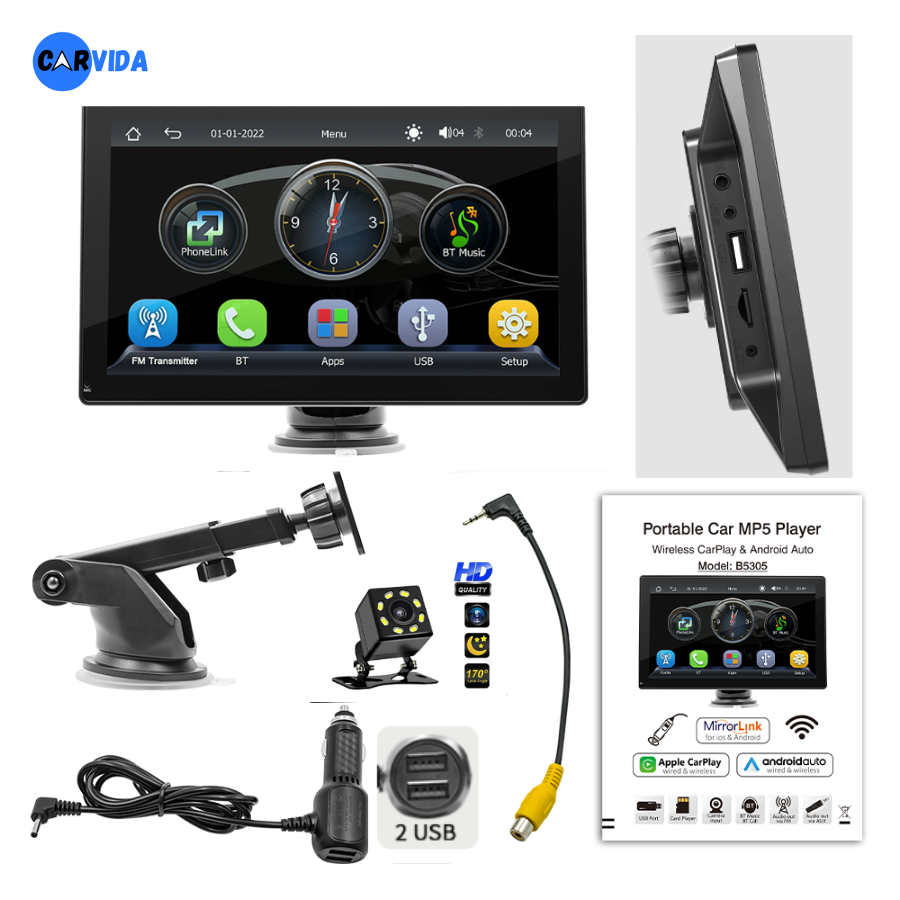 Ecrã automóvel 9"